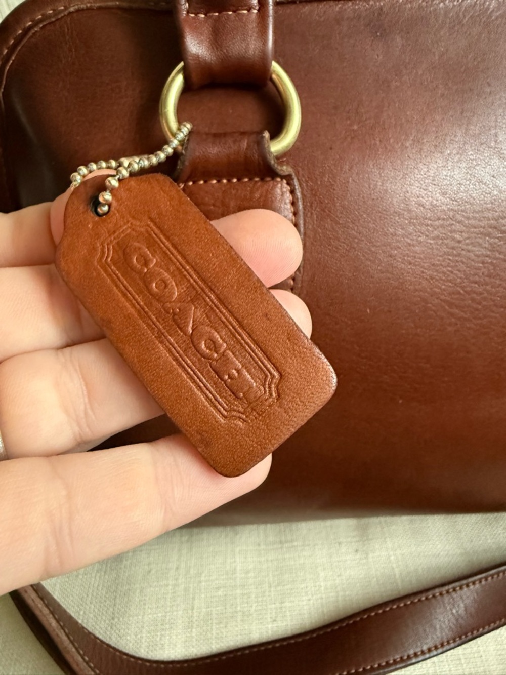 Vintage Coach Baxter Satchel - Picture 4 of 8